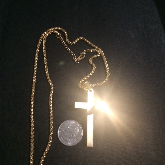 🤩18k Real Gold Plated Lord's Prayer Necklace - Picture 3 of 5